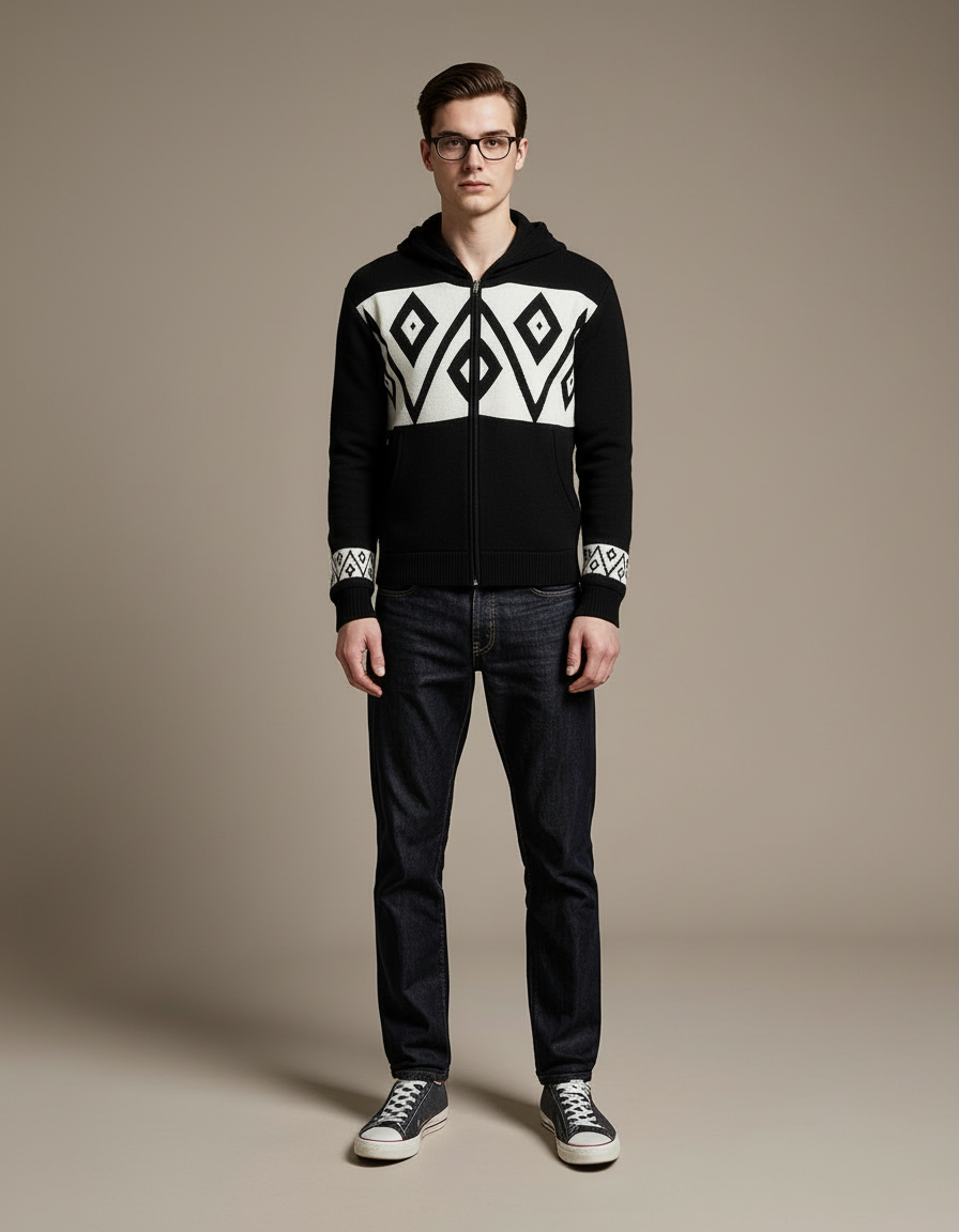 Midnight Wave Sweater