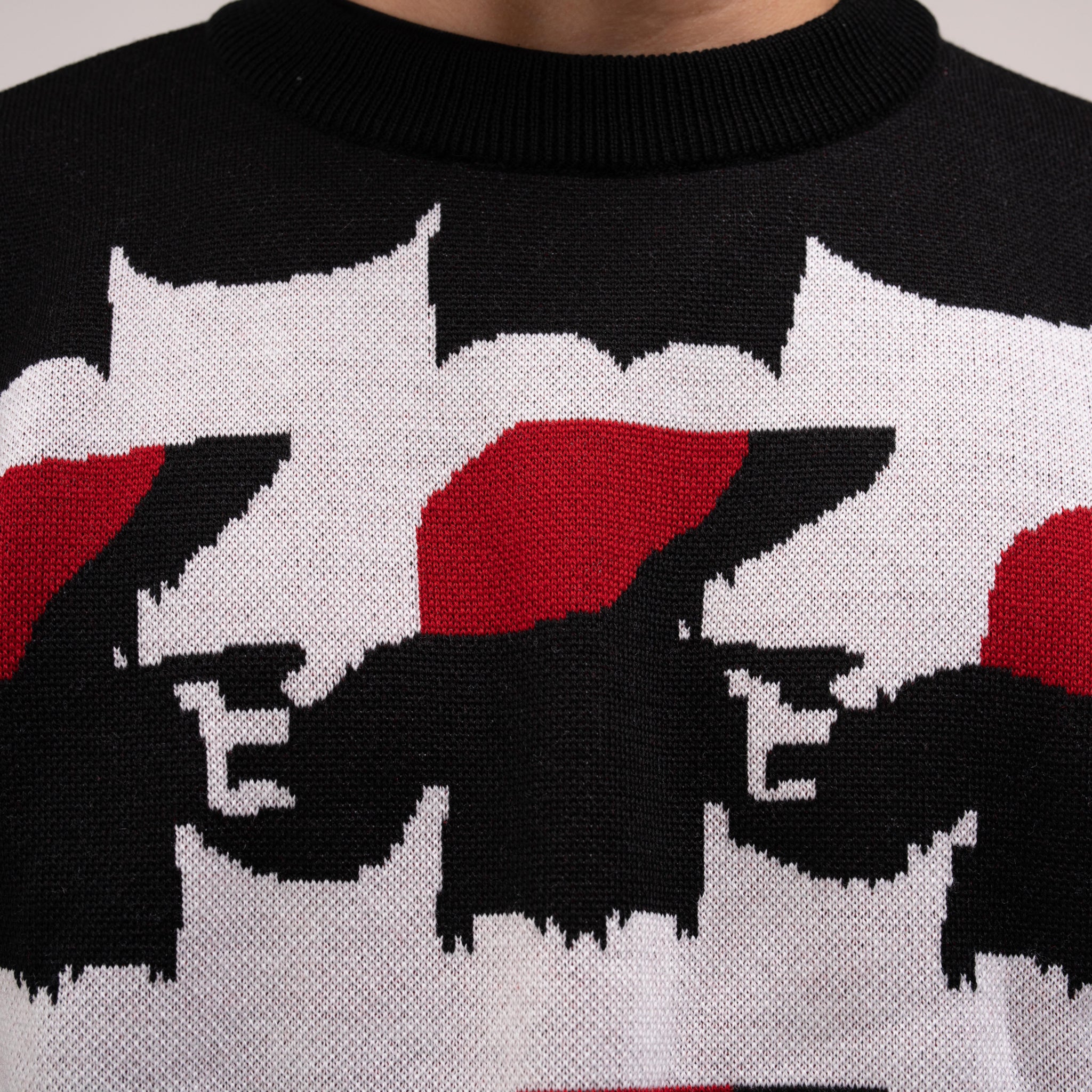 Crimson Howl Merino Sweater Extra Fine