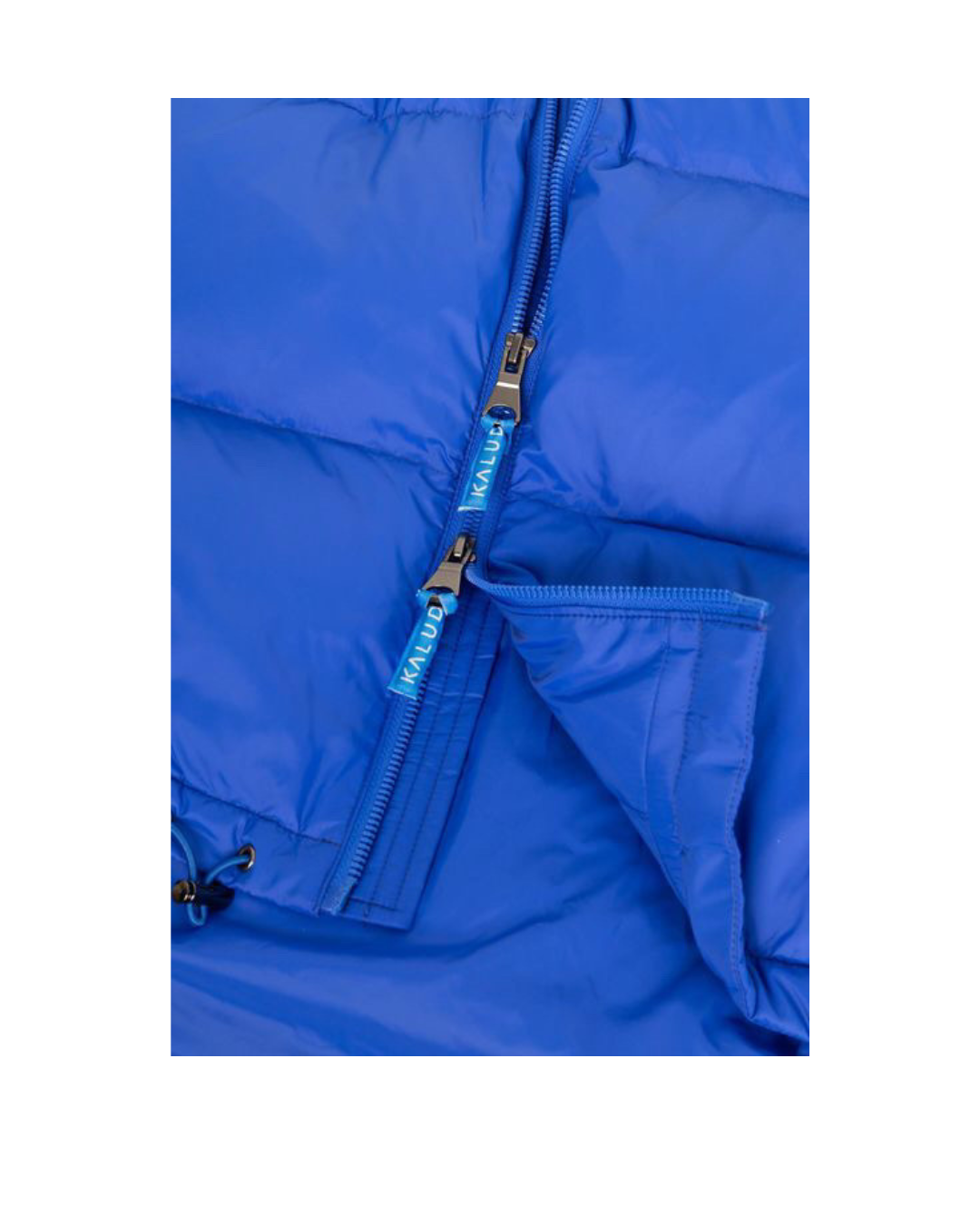 KALUD Down Puffer Jacket Electric Blue