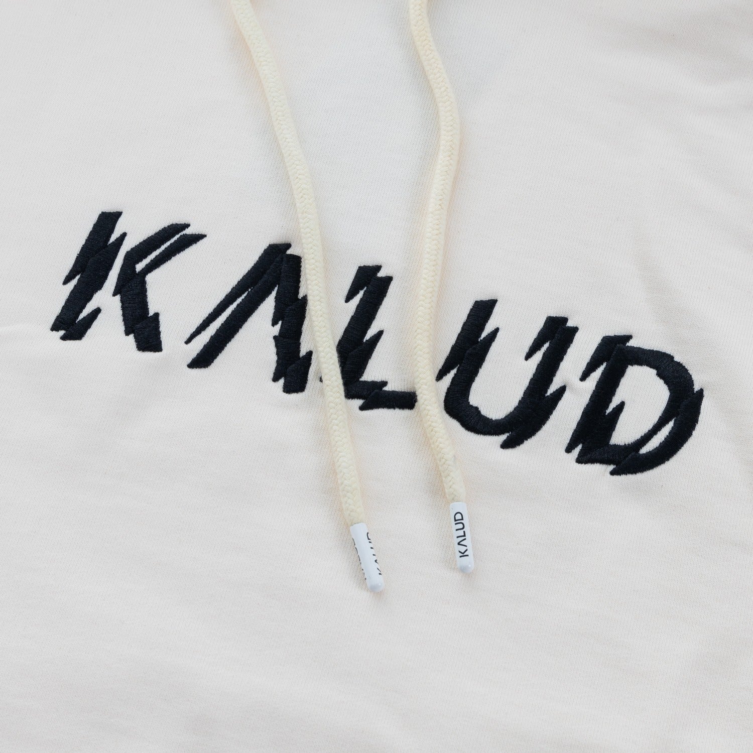 Hoodie Regular Fit embroidery Broken Creme Beige