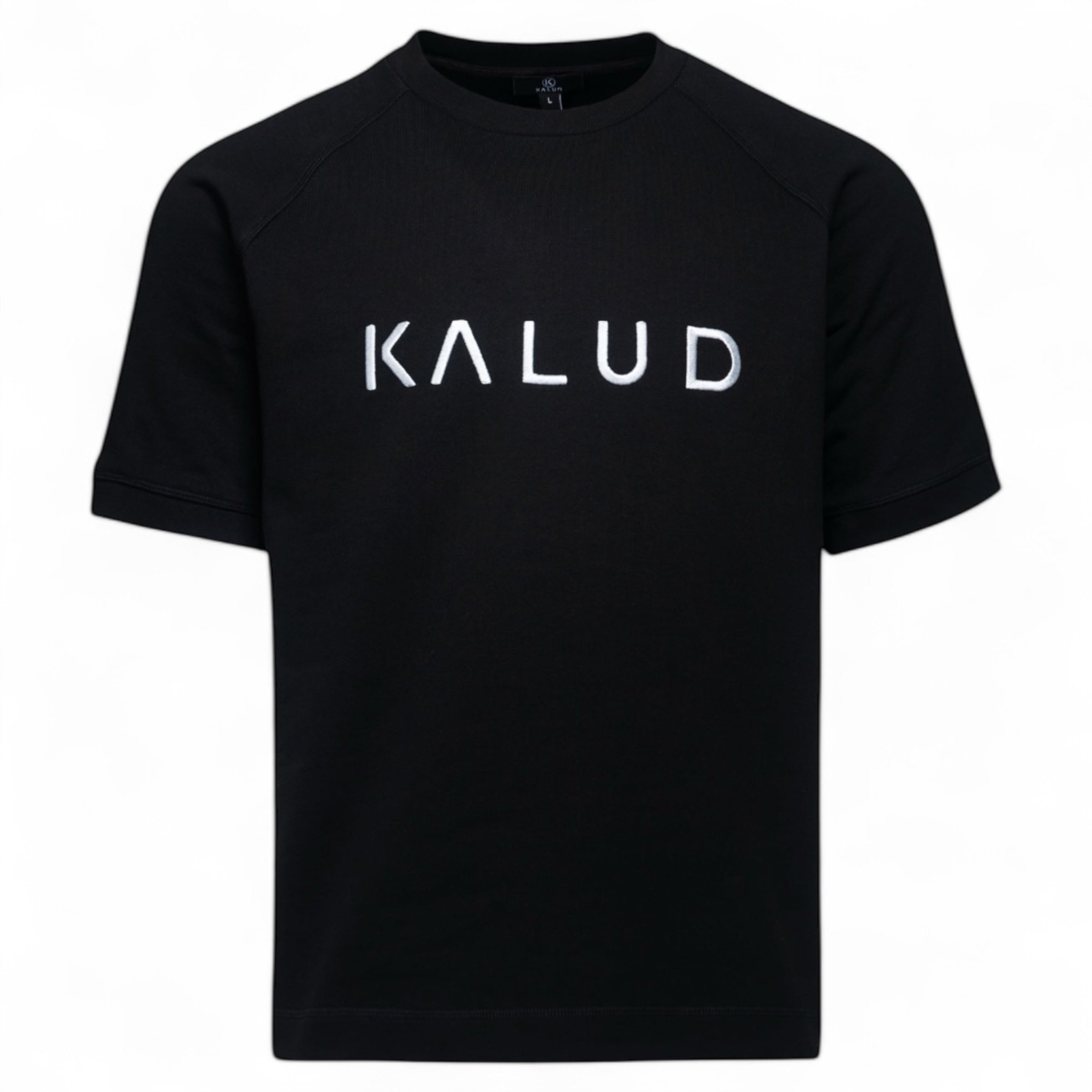 Heavy Cotton Oversize T-Shirt Broken Black KALUD